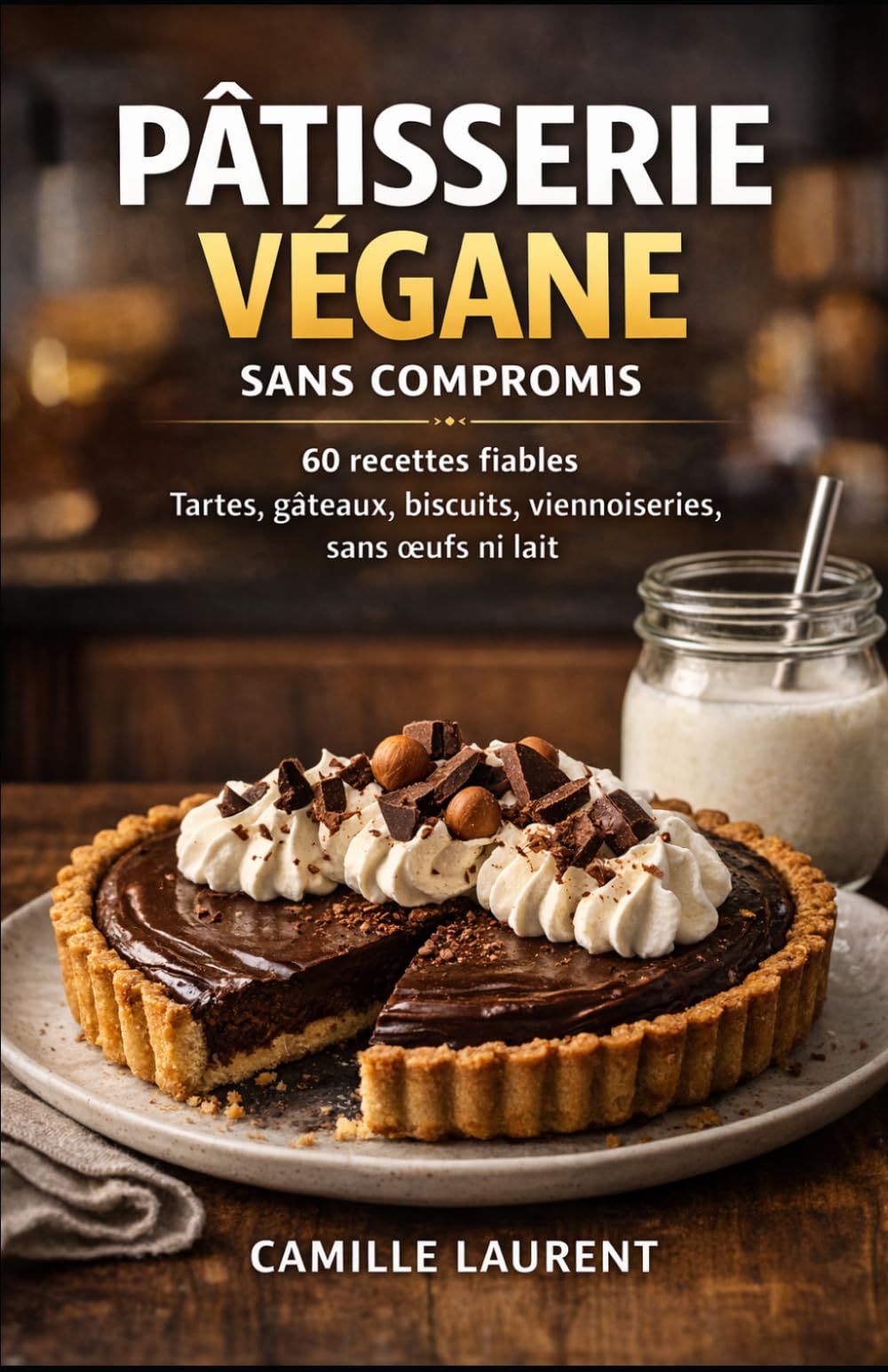 Pâtisserie végane sans compromis : tartes, gâteaux, biscuits et viennoiseries sans œufs ni lait: 60 recettes fiables et gourmandes pour réussir vos ... maison, du goûter aux grandes occasions