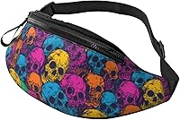 Vista 35 de Riñonera ajustable para hombres y mujeres, viajes, senderismo, ciclismo, correr, tablero de ajedrez