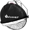 Wall Mount Fan Cover Suitable for 18-21 Inch Heavy Duty 600D Waterproof Dustproof Industrial Outdoor Fan and Pedestal Fan (Cover Onl)