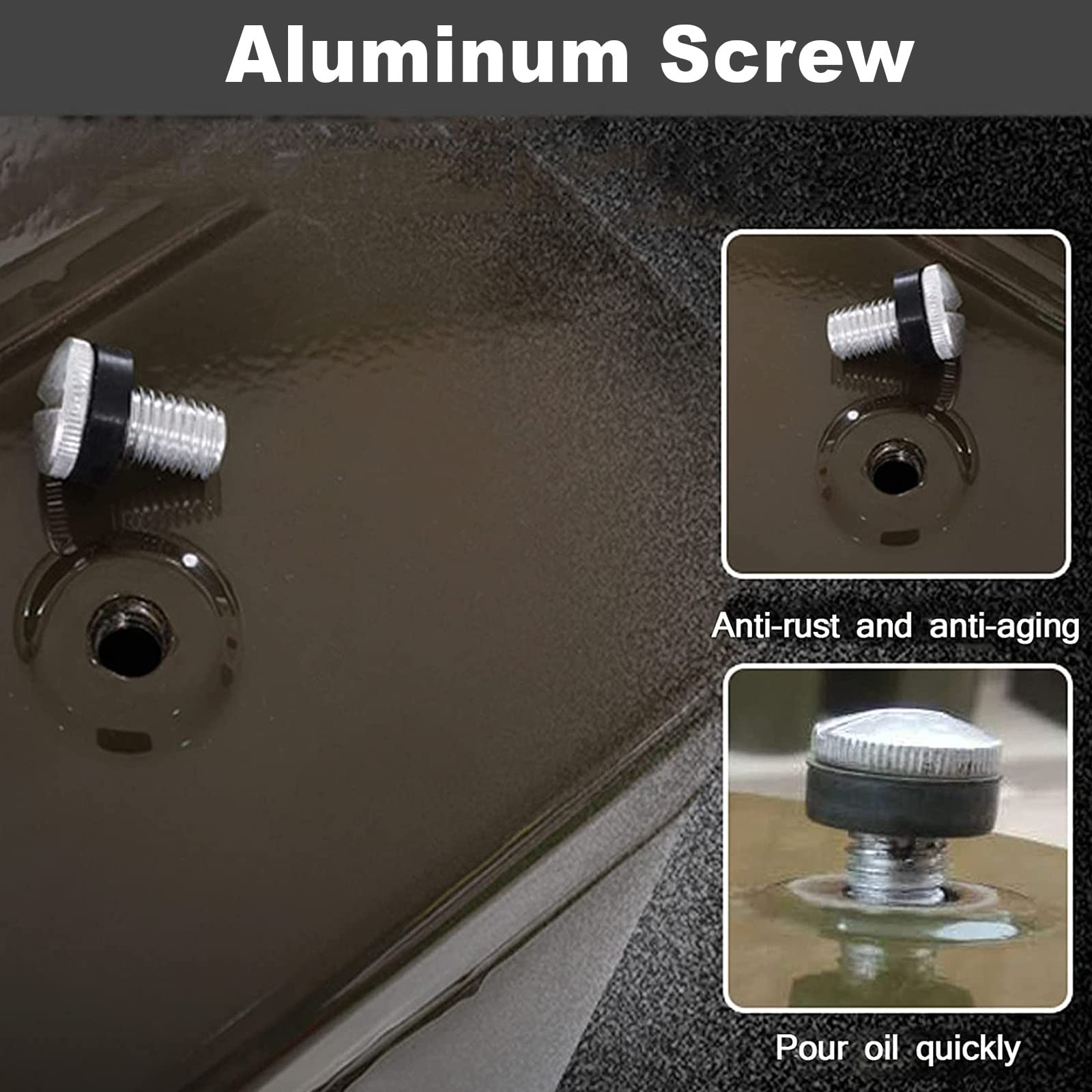 Serbatoio Di Carburante Portatile 60,56 L Contenitore Benzina Per Diesel P 010536104248 - Foto 4