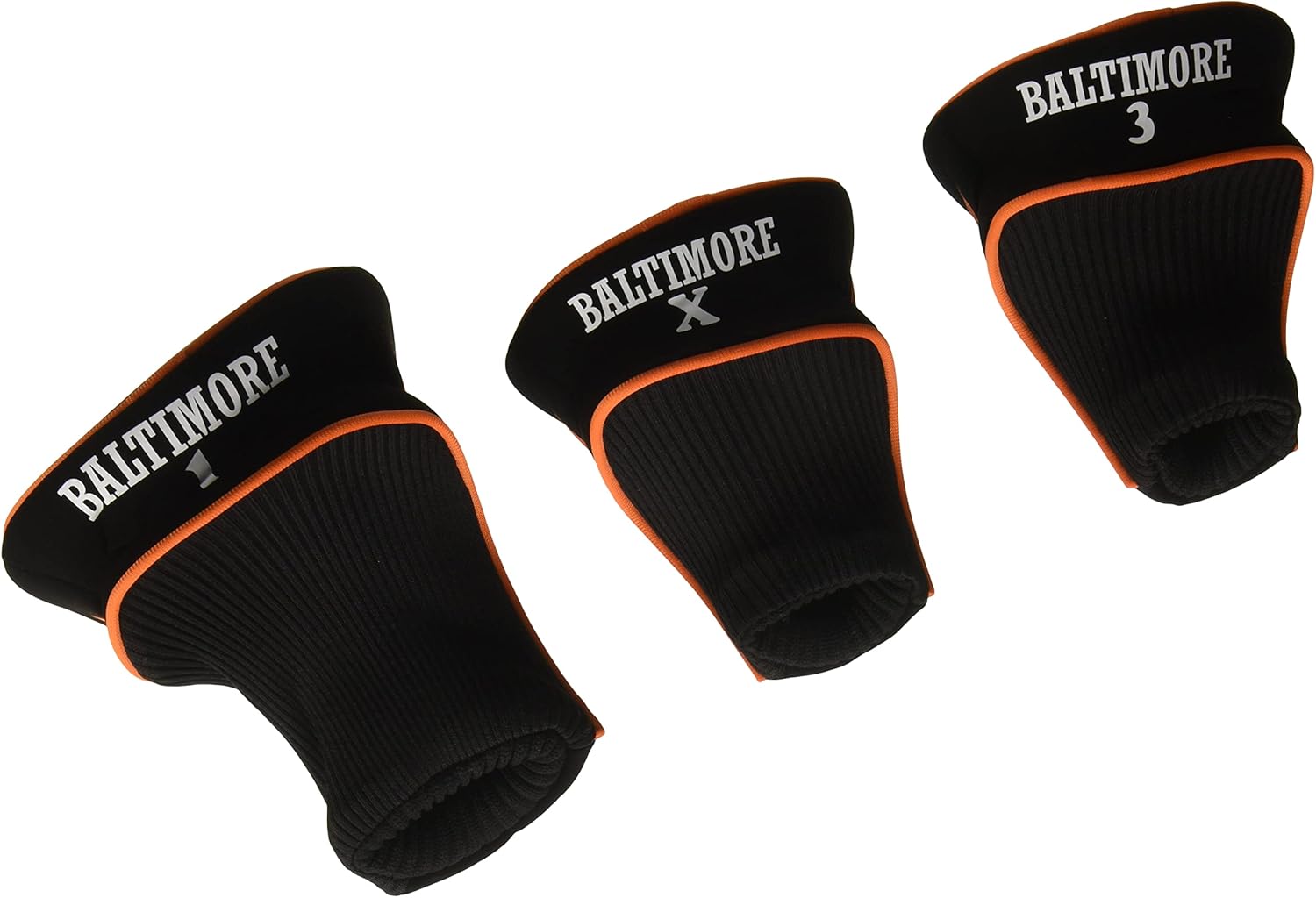 Team Golf MLB Adult-Unisex 3 Pack Contour Head Covers