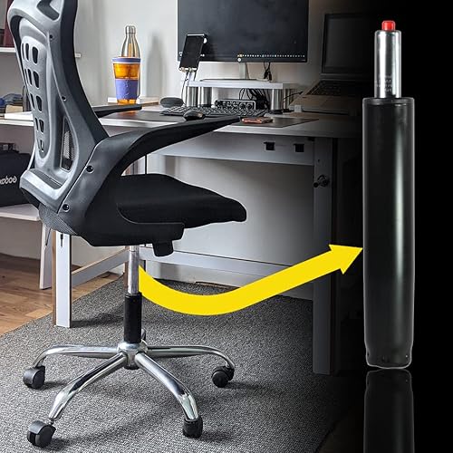 Miniatura 6 de maiwenn Reemplazo del cilindro de oficina  Cilindro de gas hidrolic resistente de la mejor clase (1000 libras) para sillas de oficina y juegos