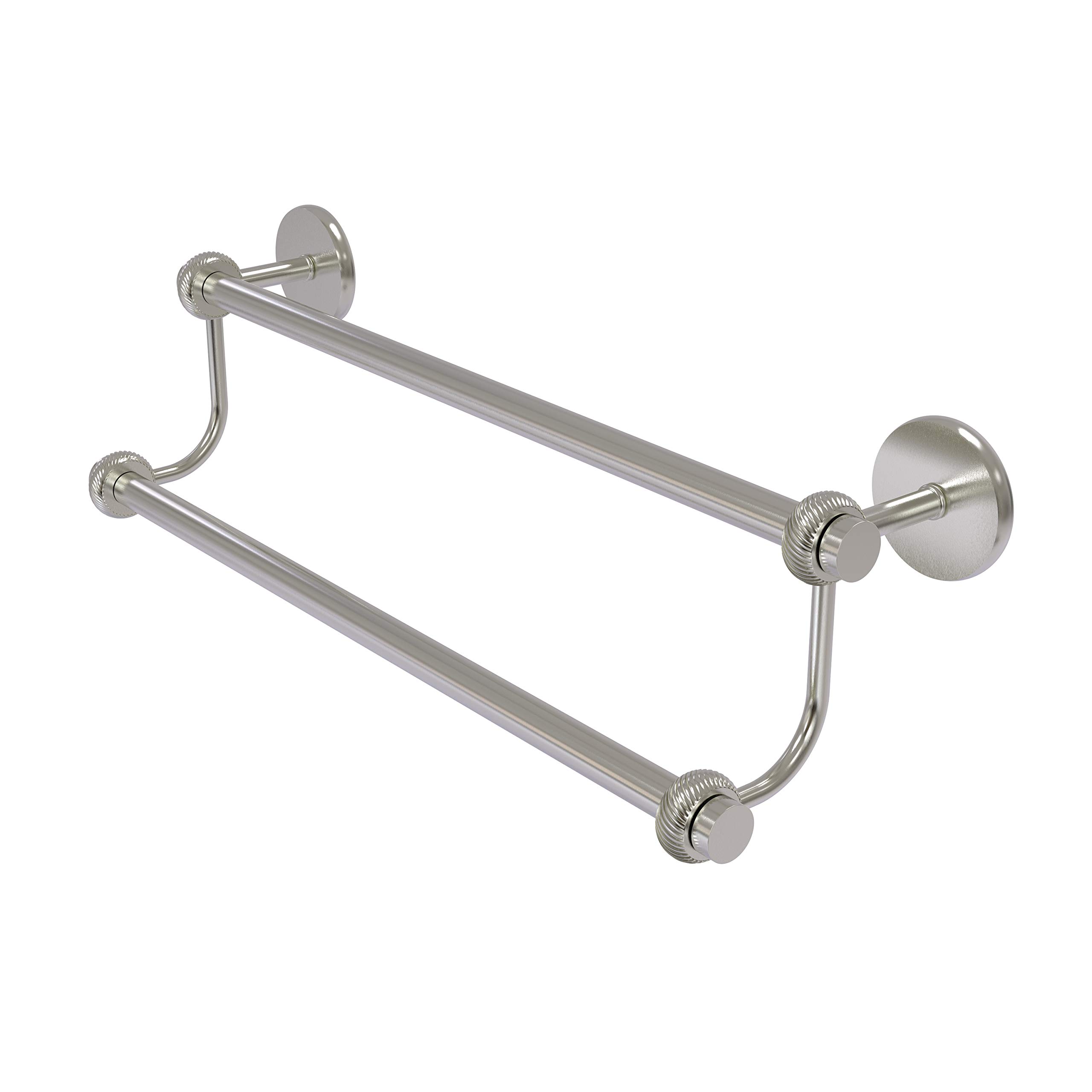 Allied Brass 7272T/30-SN 30 Inch Double Towel Bar, Satin Nickel