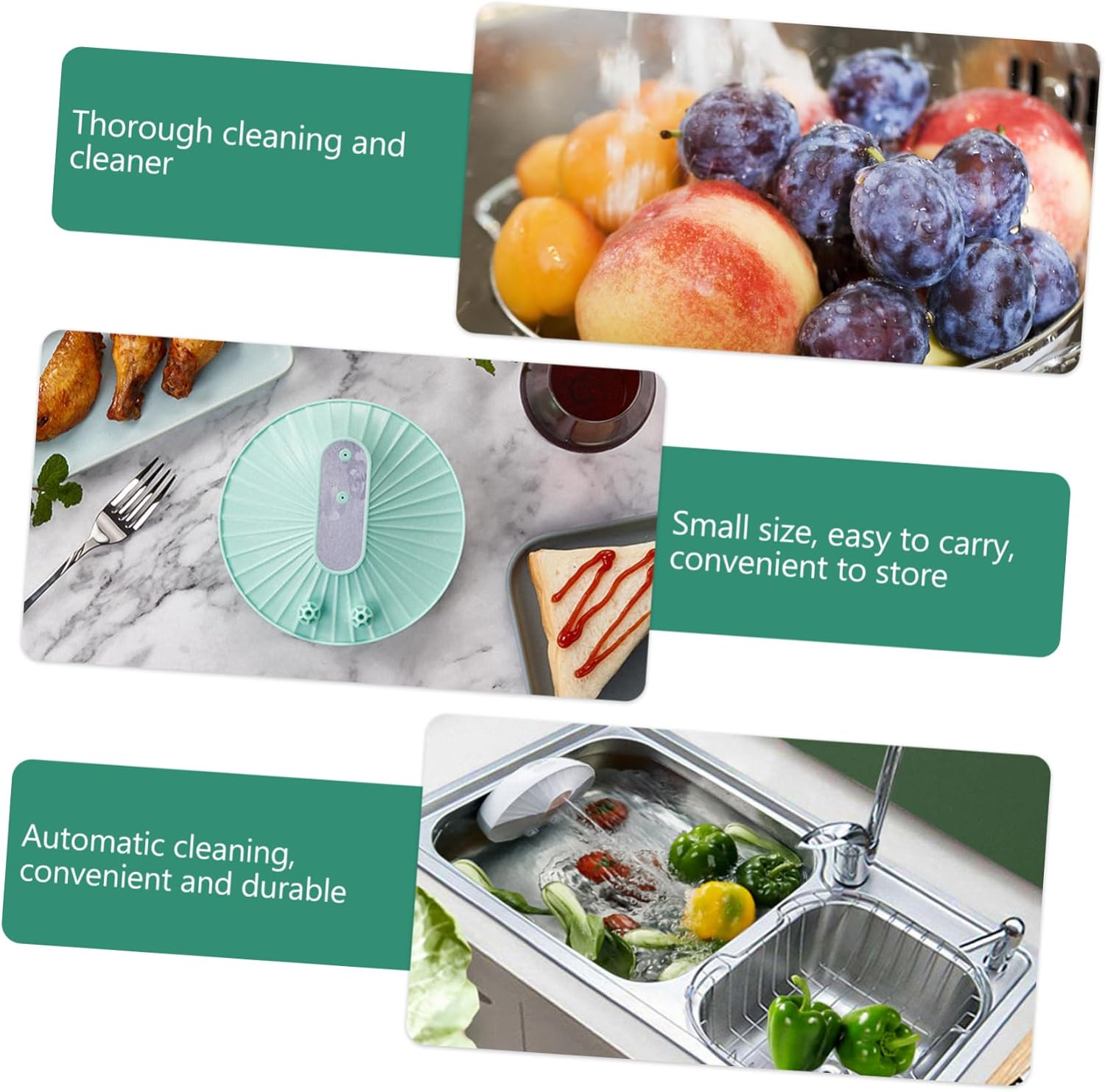 Portable Mini Dishwasher for Efficient Dish and Vegetable Cleaning Compact Usb-powered Design for Travel and Home Use Great for Family and Friends