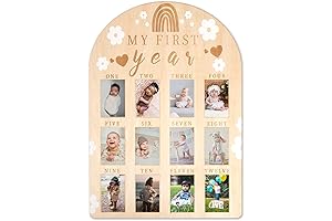 12 Months Photo Frame - Capture Baby's First Year