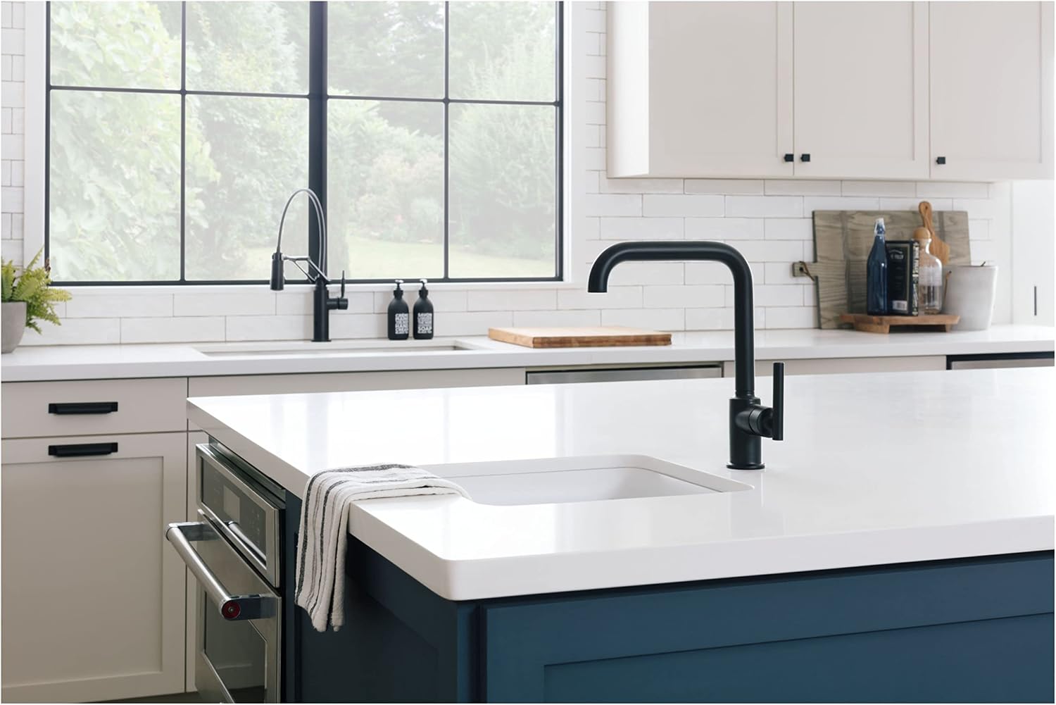 KOHLER K-7509-SN Purist Secondary Swing Spout Without Spray, Vibrant Polished Nickel