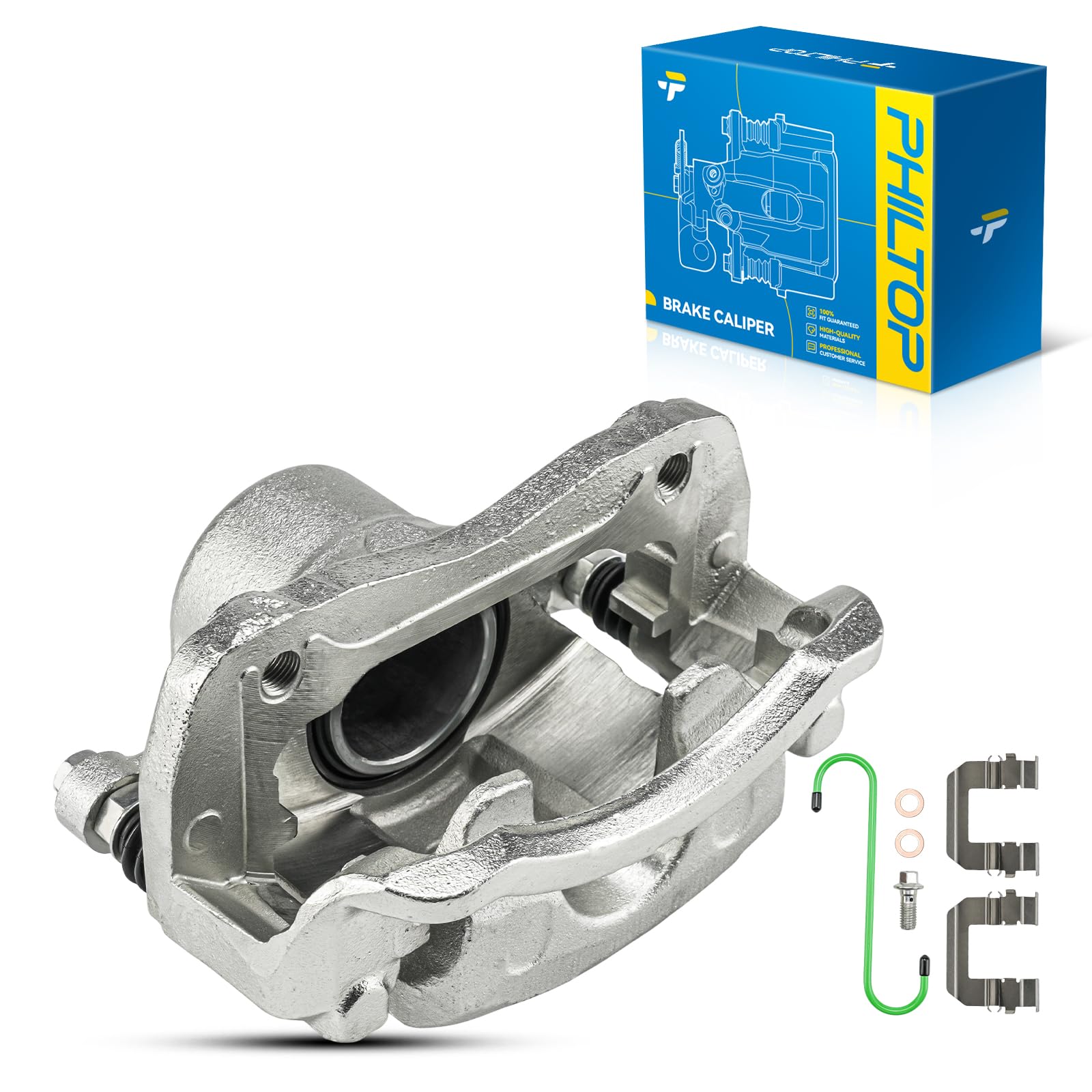 PHILTOP Front Left Brake Caliper for 2010-2013 Kia Soul