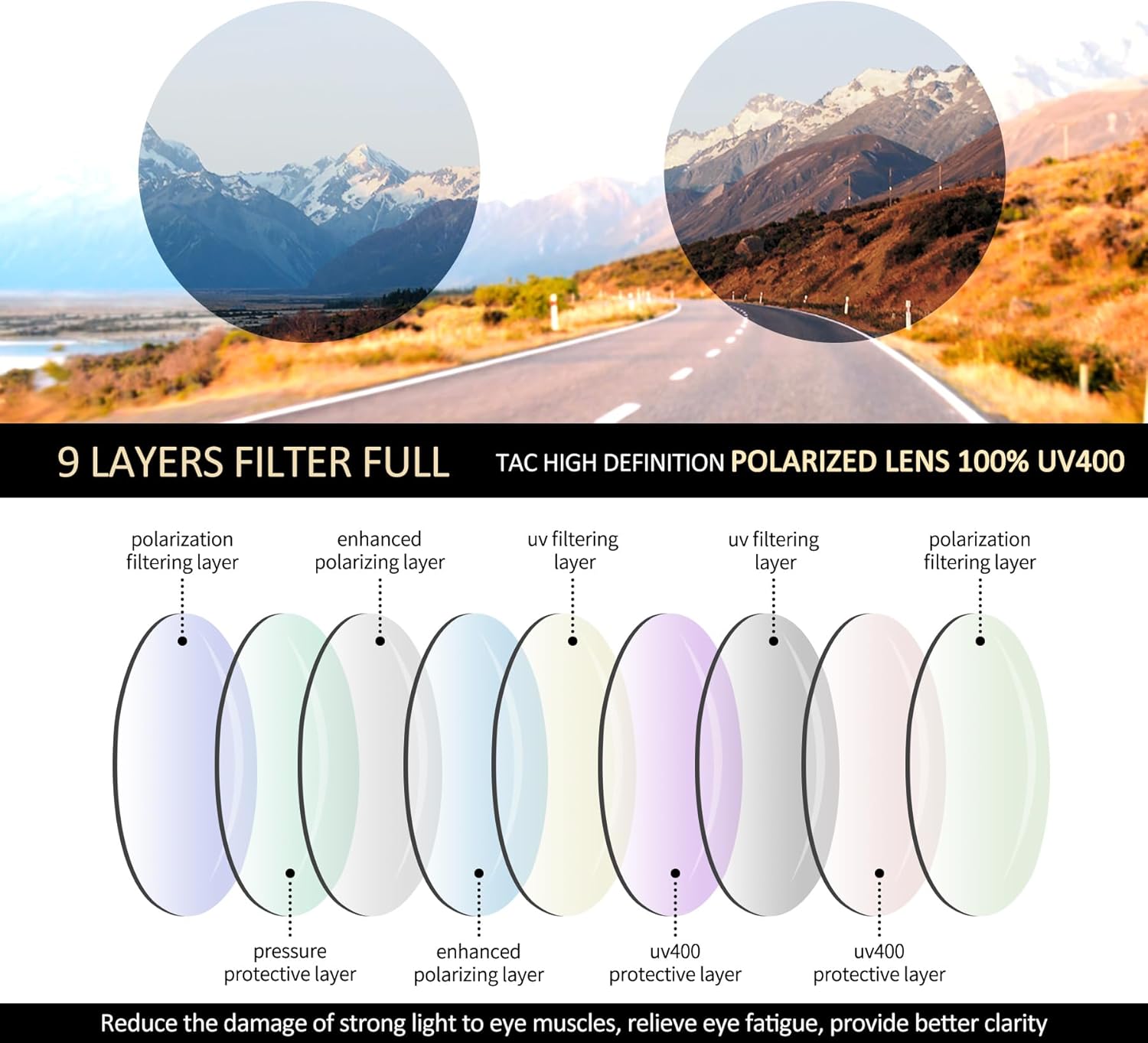 Joopin Retro Small Round Sunglasses Hippie Circle Sun Glasses Polarized UV400 Protection Metal Shades for Men Women A04-golden Frame Tint Blue Lens Multicolored image 3 of 6 B0DJP1C13C