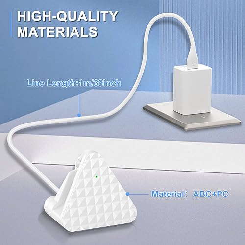 Miniatura 5 de Soporte de carga inteligente para lentes y cable compatible con Ray-Ban Meta Wayfarer Headliner Skyler, base de carga portátil USB-C para lentes