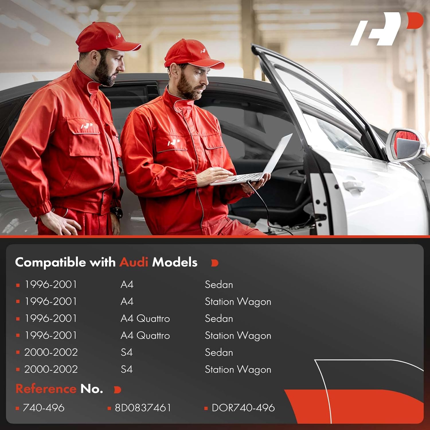 A-Premium Power Window Regulator Without Motor Compatible with Audi A4 1996-2001 A4 Quattro 1996-2001 S4 2000-2002 Front Driver Side