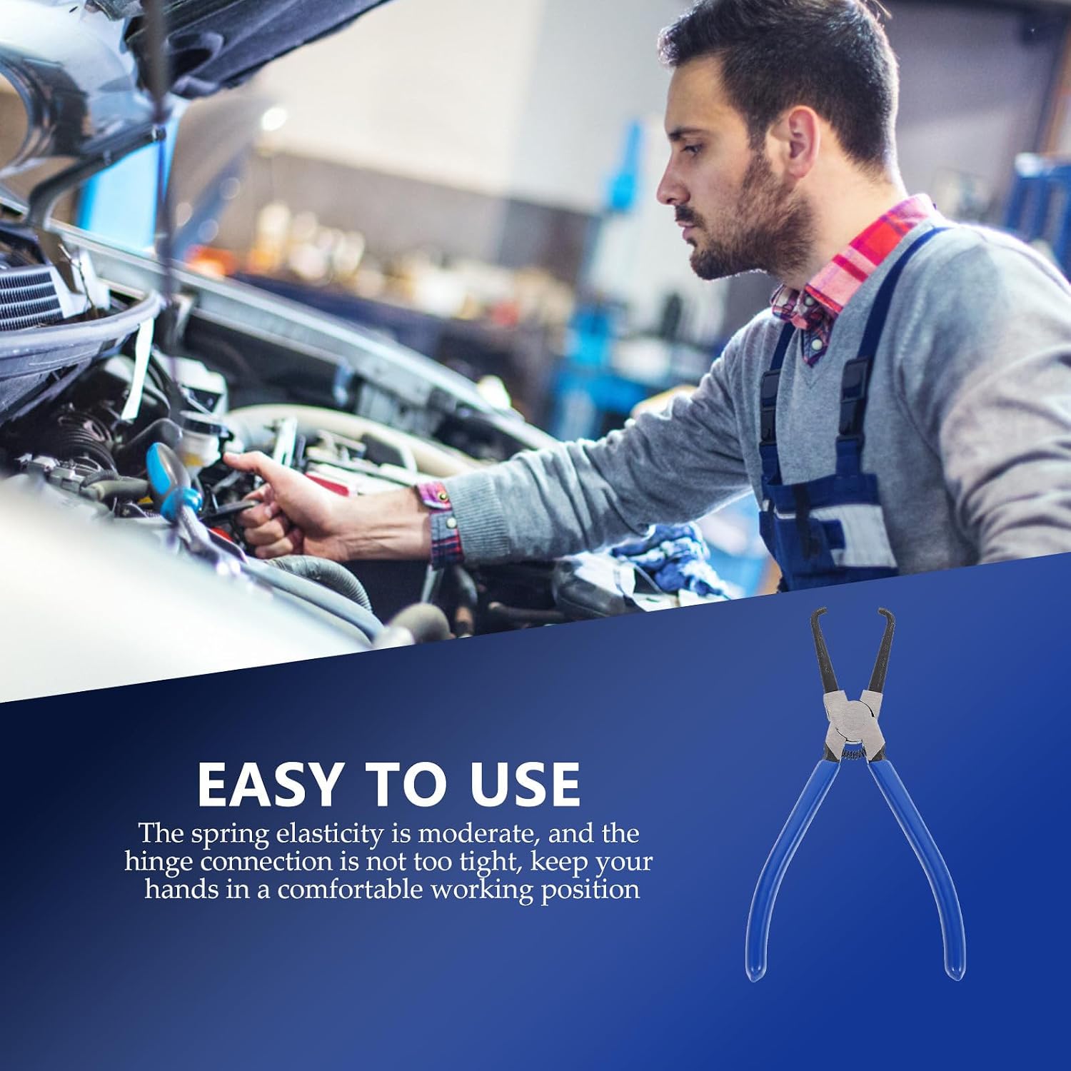 7 Inch Car Gasoline Hose Release Pliers for Fuel Pipe Maintenance