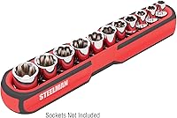 Vista 4 de Steelman 75104 Bandeja de almacenamiento y accesorios de enchufes magnéticos de acero de 6 pulgadas de largo para piezas pequeñas