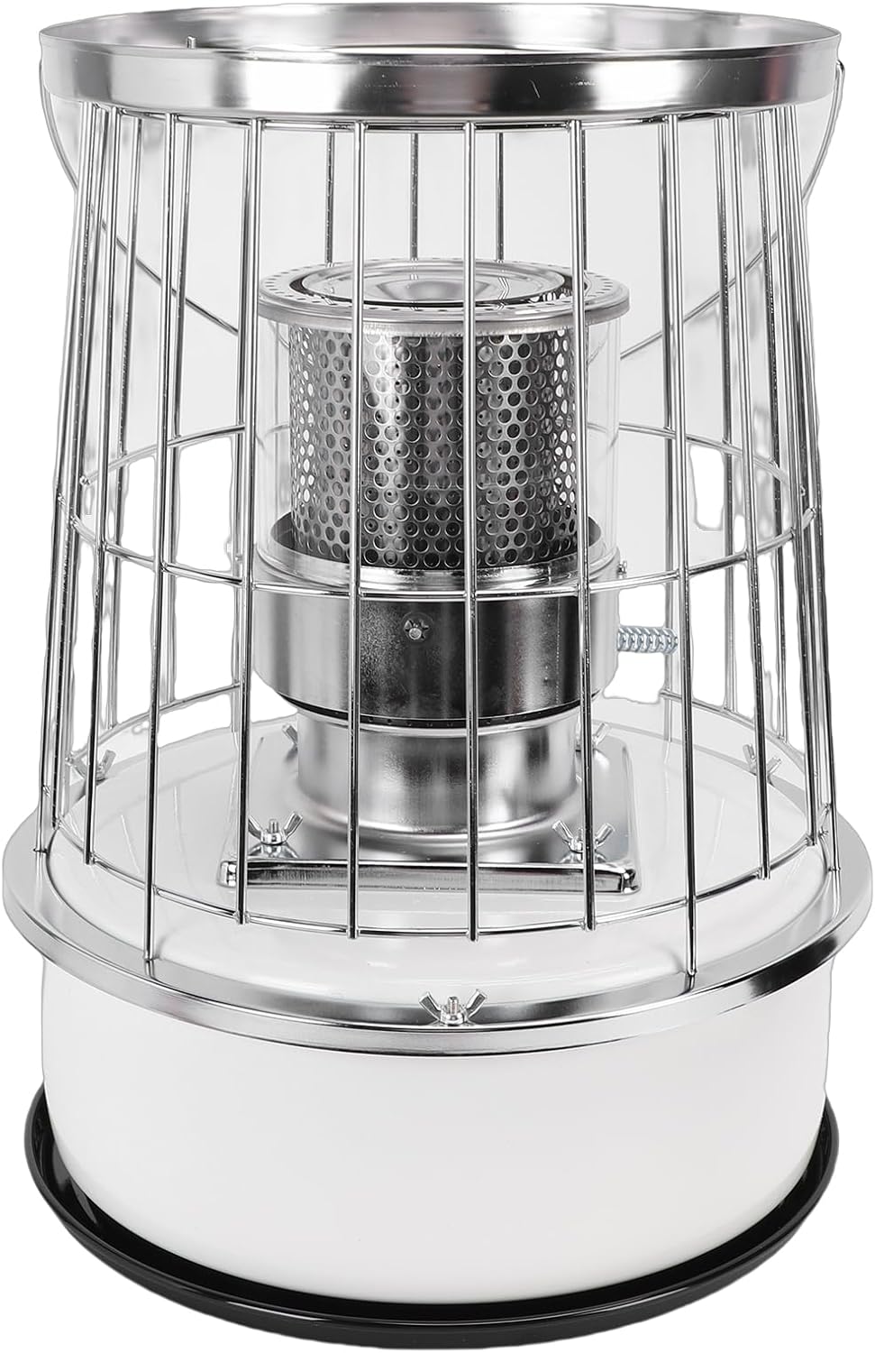 AMONIDA Portable Kerosene Heater, 12000BTU Non Electric Heater, Indoor Outdoor Device with Carry Handle, Ideal for Home, Garage, Basement & Camping