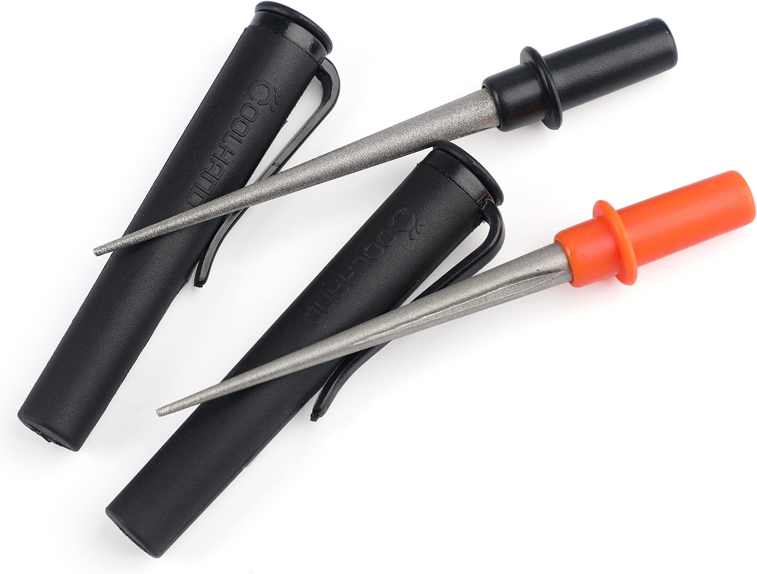 Amazon.com: Dual Purpose Diamond Sharpening Rod - Sharpen Flat and