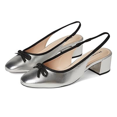 Dune London Classy High Heels Silver