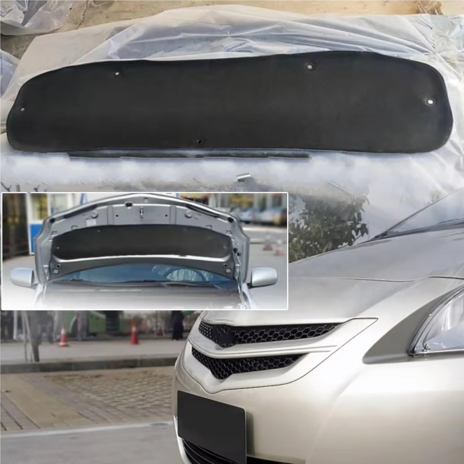 Dämmung Haube Vordere Haube Motor Schalldämmung Pad Schalldichte Abdeckung Wärme Matte Kompatibel Mit Toyota Für Vios 2008 2009 2010 2011 2012 2013