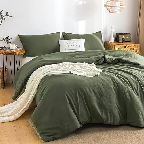 Miniatura 8 de COTTEBED Juego de edredón ultrasuave y acogedor tamaño individual, ligero para todas las estaciones, cálido y esponjoso, fabricado con tela de