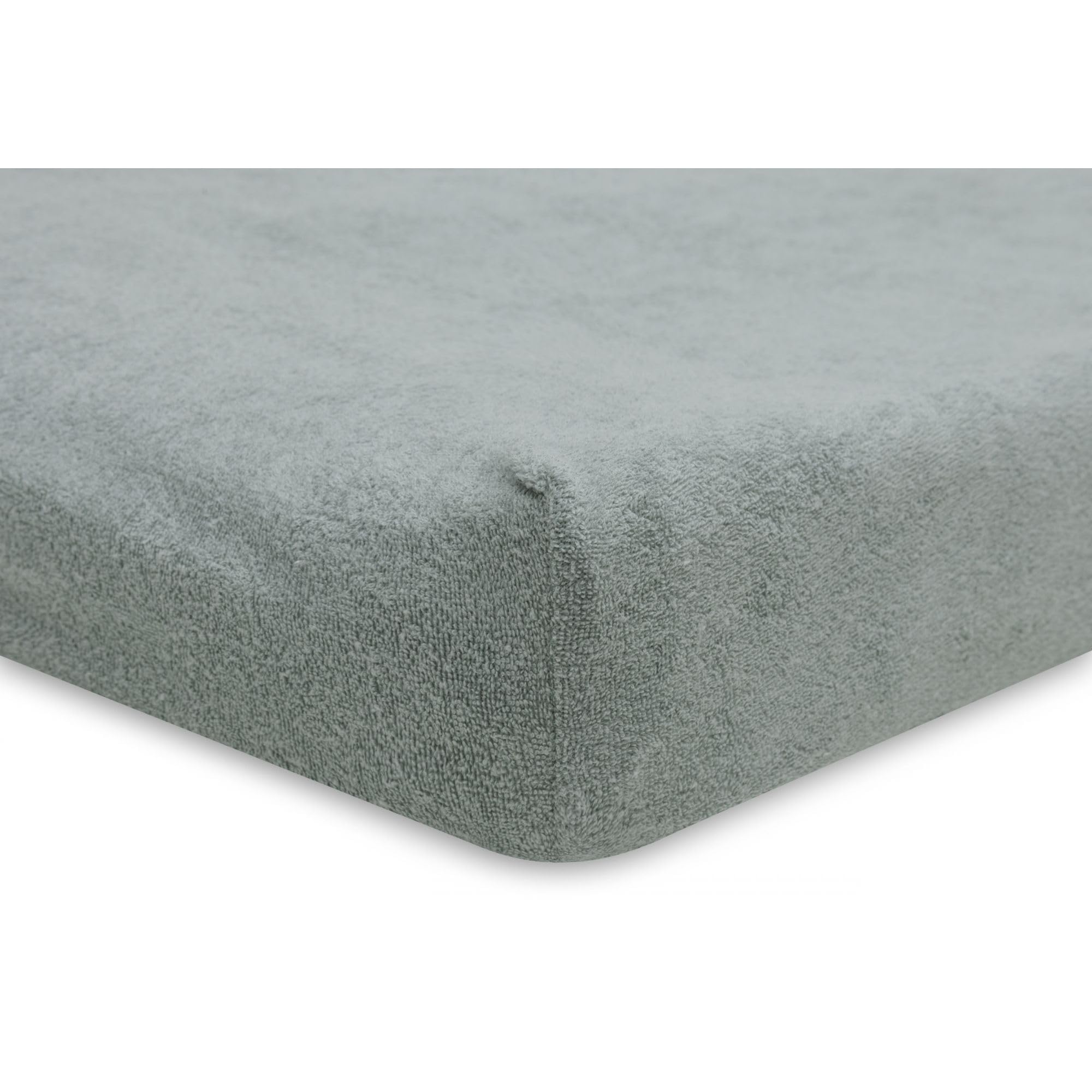 Jollein Copri fasciatoio in spugna – verde mare – confezione da 2 – 50 x 70 cm – 85% cotone – 15% poliestere – certificato Oeko-Tex – rivestimento fasciatoio