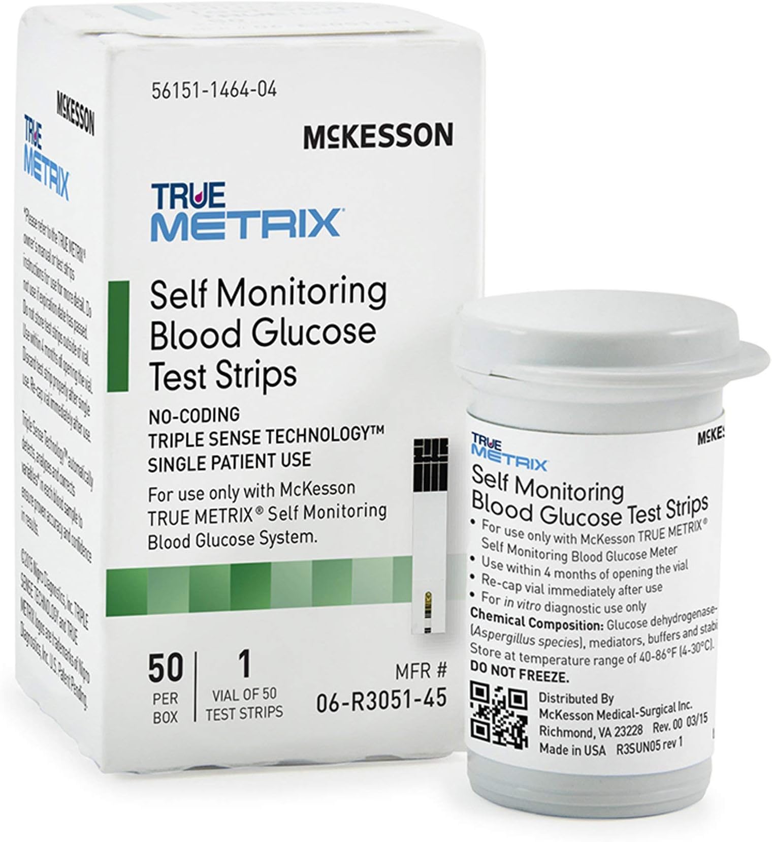 True METRIX Blood Glucose Test Strips for Diabetes [1200 Strips] Self-Monitoring System