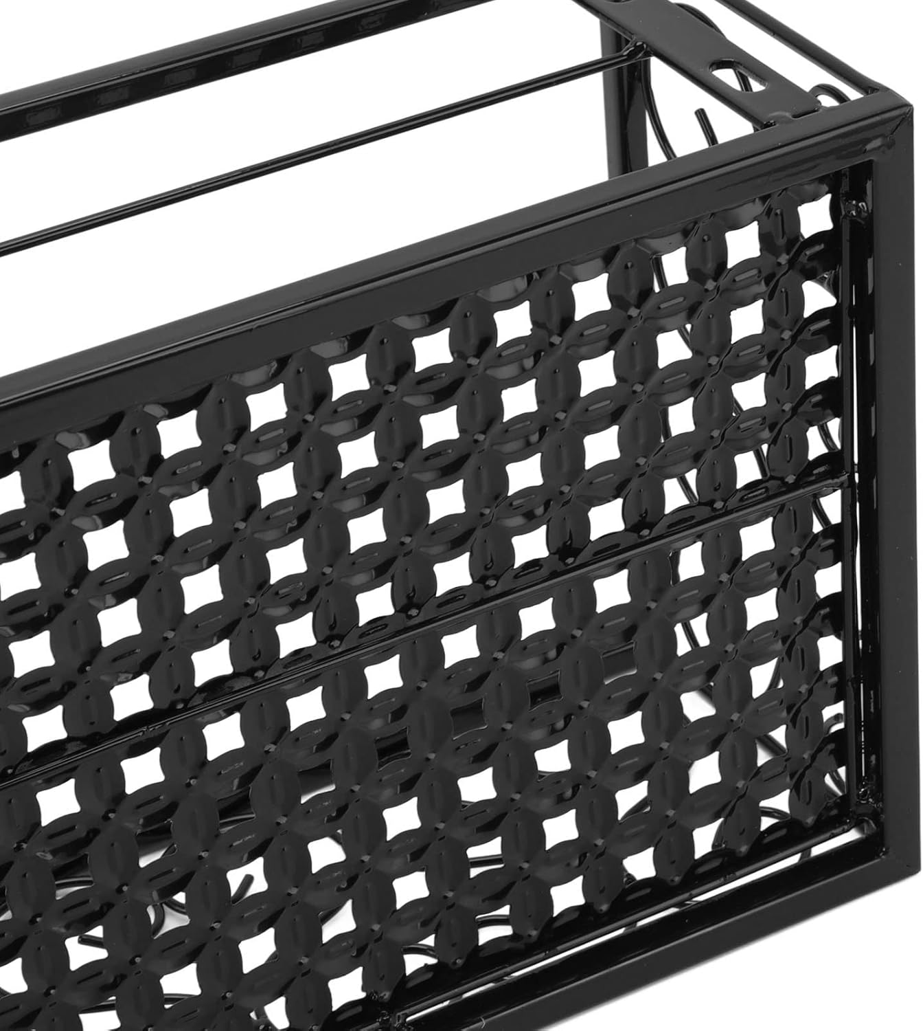 Balcony Flower Pot Rack Stand Holder Hanging Wrought Iron Fence Indoor Windowsill Succulent Shelf High Load Bearing Capacity for Balcony Garden Display Potted Plants Iron Black (Suitable for 10.5cm Railings)