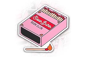 Slow Burn Book Club Sticker Kindle Fire Book Lover