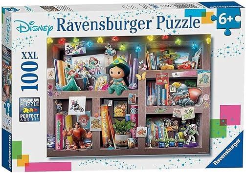 Ravensburger Disney Multicharacter XXL 100 Piece Jigsaw Puzzle for Kids - Every Piece is Unique, Pieces Fit Together Perfectly