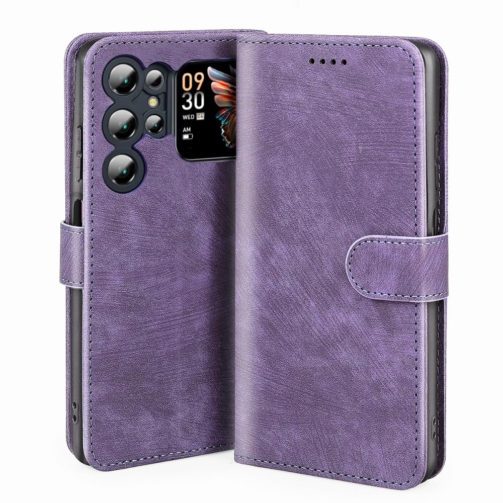 Custodia In Pelle PU Con Portafoglio Compatibile Con Oukitel C60 – Flip Magnetico Rosso Rosa Con 3 Slot E Laccetto - 2