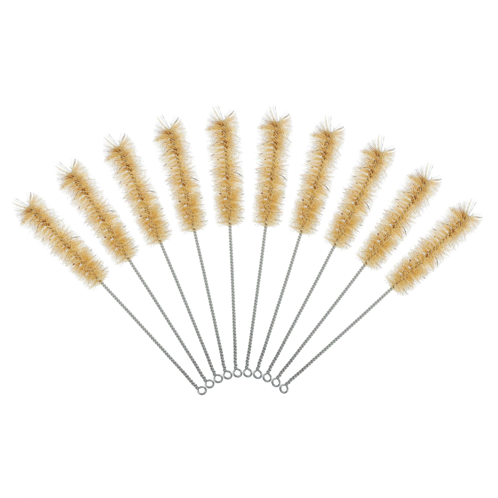 Ipetboom 10pcs Chemistry Experiment Bottle Brush Glasses Cleaner Bottle for Test Tubes Drinking Straw Cleaner Brush Straws Kitchen Wire Scrub Tube Cleaning Brush Tube Cleaner Nylon