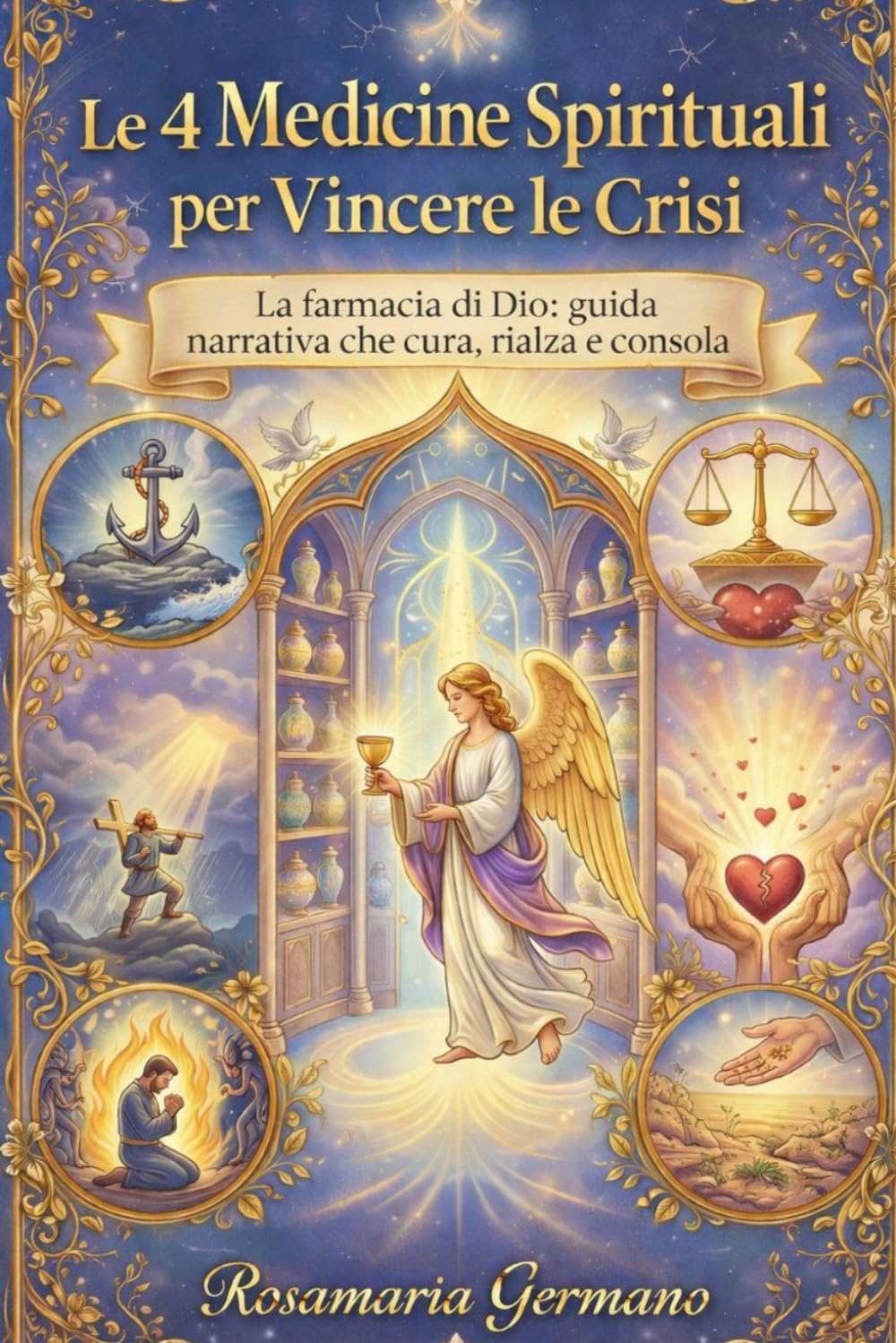 Le 4 medicine spirituali per vincere le crisi: La farmacia di Dio: guida narrativa che cura, rialza e consola (Collana cristiana cattolica)