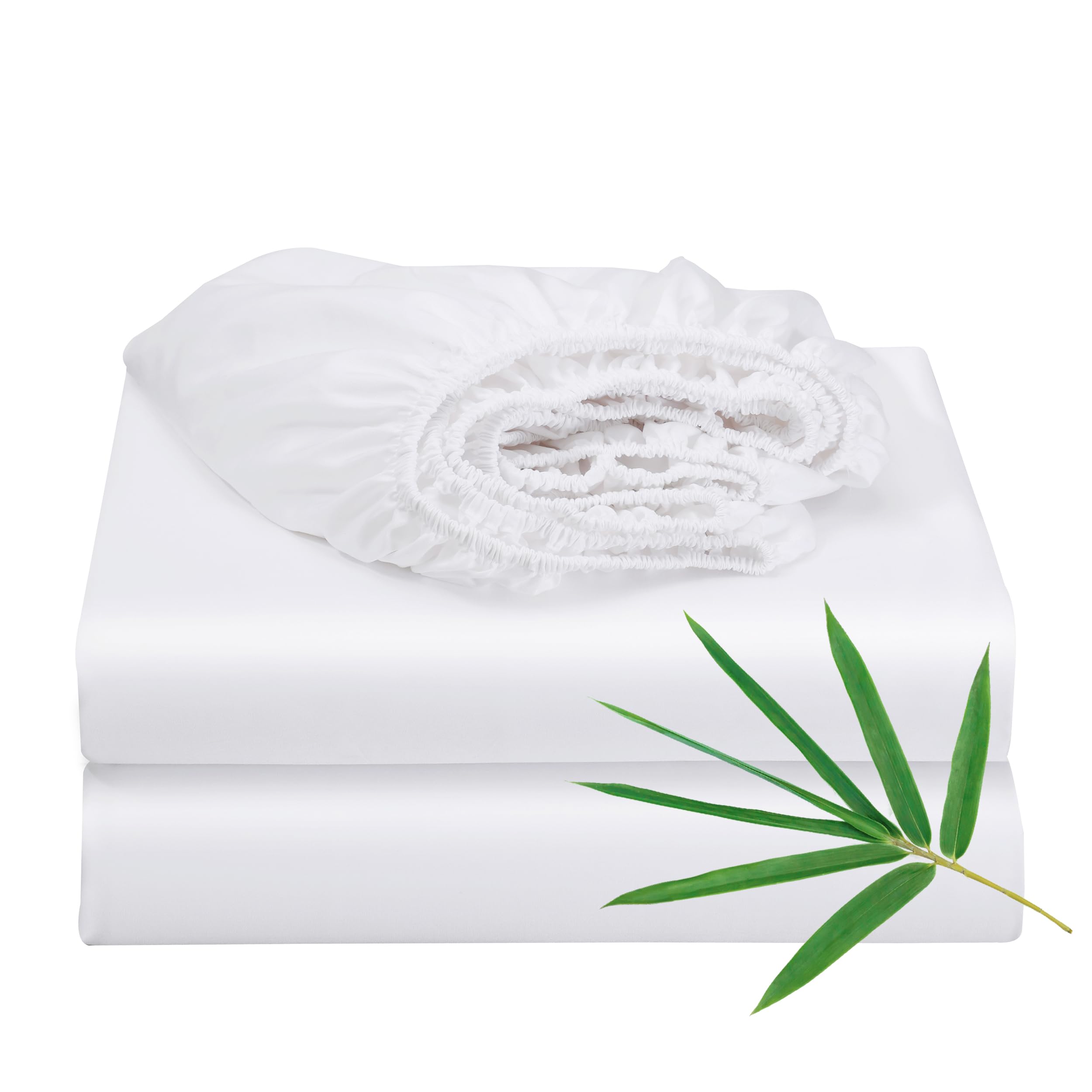Zaizaihome 2-Pack Fitted Sheets