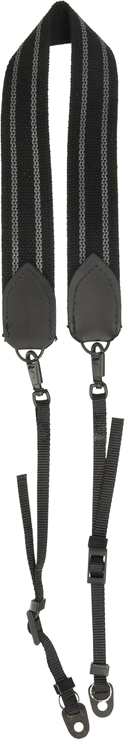 Domke 1.5-Inch Web Strap with Swivel 742-1BK, Black