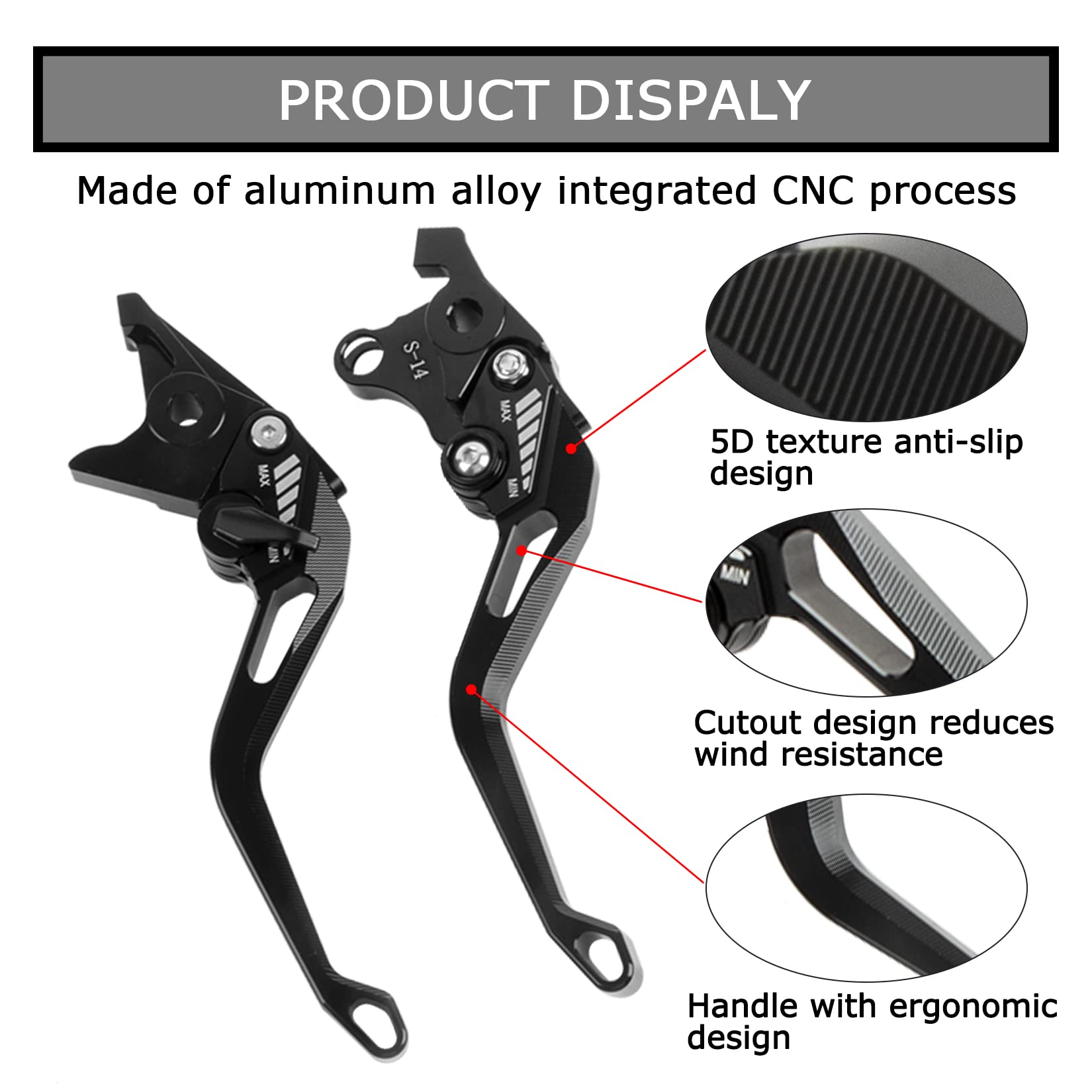 PSLER Empuñaduras De Mano Negras Para Motocicleta De 1 Pulgada Universales Para Touring Street Glide Flhx Suzuki Bobber Chopper Cafe Racer Negro PSLER Empuñaduras De Mano Negras Para Motocicleta De 1 Pulgada Universales Para Touring Street Glide Flhx Suzuki Bobber Chopper Cafe Racer Negro