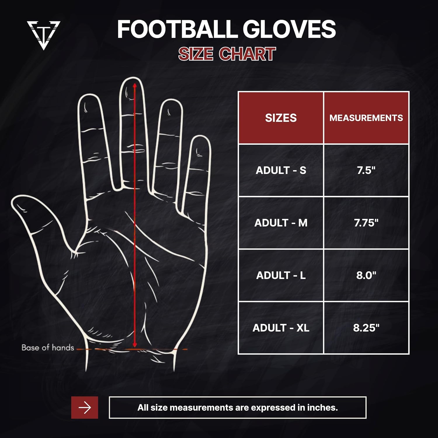 TAQCHA Jester Cross Eyes Football Gloves - Elite Trendy Wide Receiver Gloves – Extra Sticky Grip for Game Day, Training, High School and College - Adult and Youth Sizes