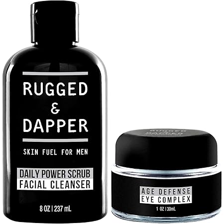 rugged & dapper facial cleanser for men