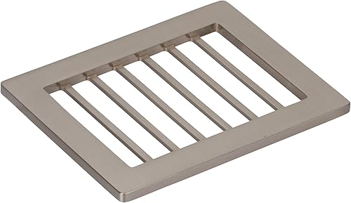 Miniatura 6 de Ginger 28505SN - Estante de aseo de ducha de esquina montado en la pared, níquel satinado