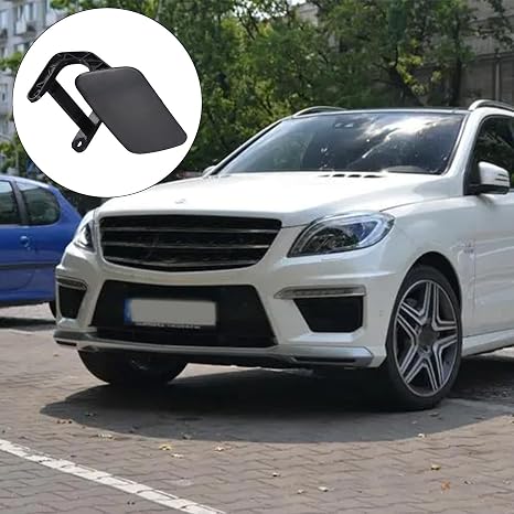 Headlight Washer Cover for Mercedes-For GL Series W166 For GLS X164 SUV 2013 2014 2015 2016 Compatible with For 320 350 400 450 500 (Right)