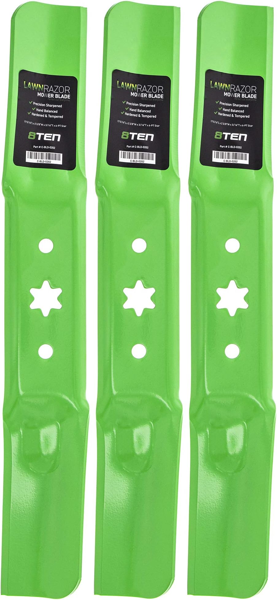 XHT 3 Cuchillas HD De EE. UU. 50 Pulgadas Compatibles Con CUB Cadet MTD I1050 LT1050 LGT1050 LGTX1050 942-04053C - Foto 2