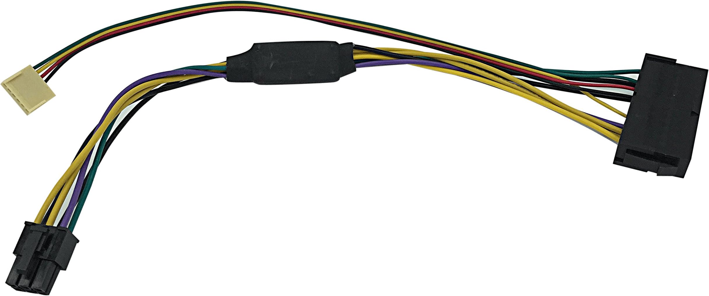 HP Z230 motherboard 6-Pin 6P to 24 Pin ATX Power Supply PSU adapter cable