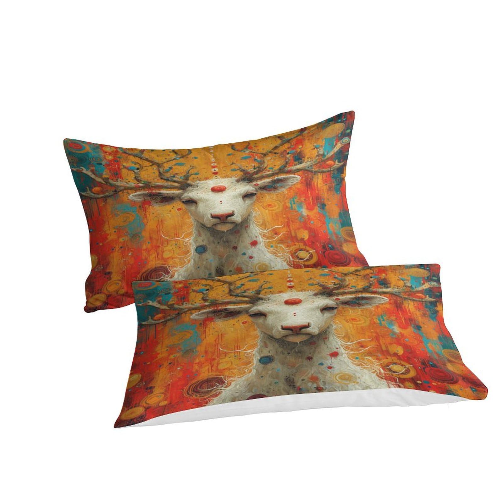 Stampato in 3D Pronipote tibetano Copertina Stampata Microfibra Disegnata Biancheria Da Letto Stile Morbido Set 3 Pezzi,Double（200x200cm）, Per Adolescenti E Adulti