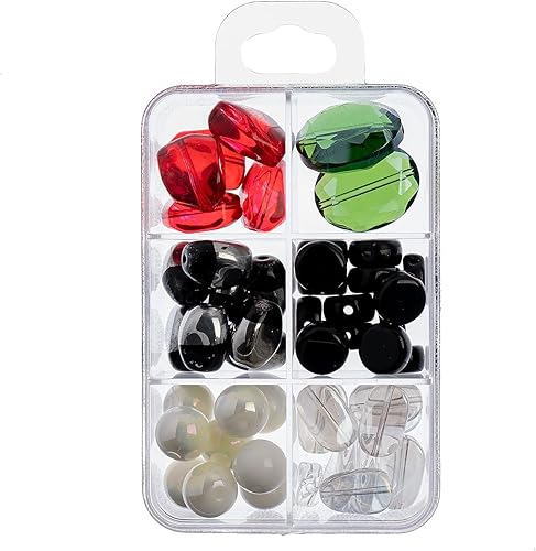 Miniatura 2 de John Bead Masterpiece Collection - Caja de cuentas de cristal con diseño de flores (3.00 oz), diseño de Marc Chagall