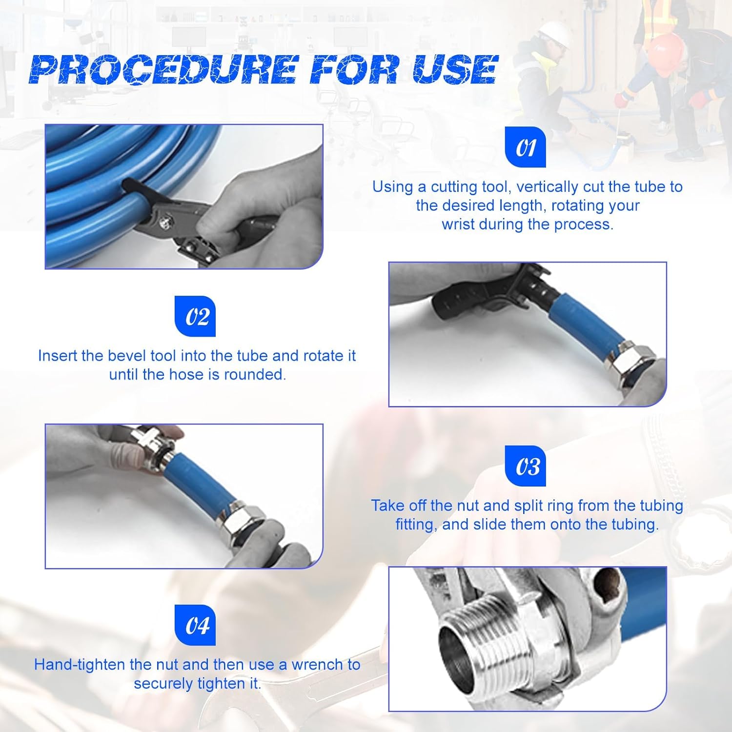 Shop Air Line Kit 3/4" 100-Feet Compressed Air Line Kit, 3-Way Dual-Outlet M7500 Piping Rapid Air System Garage Air Compressor Accessories Leak-Proof & Easy to Install