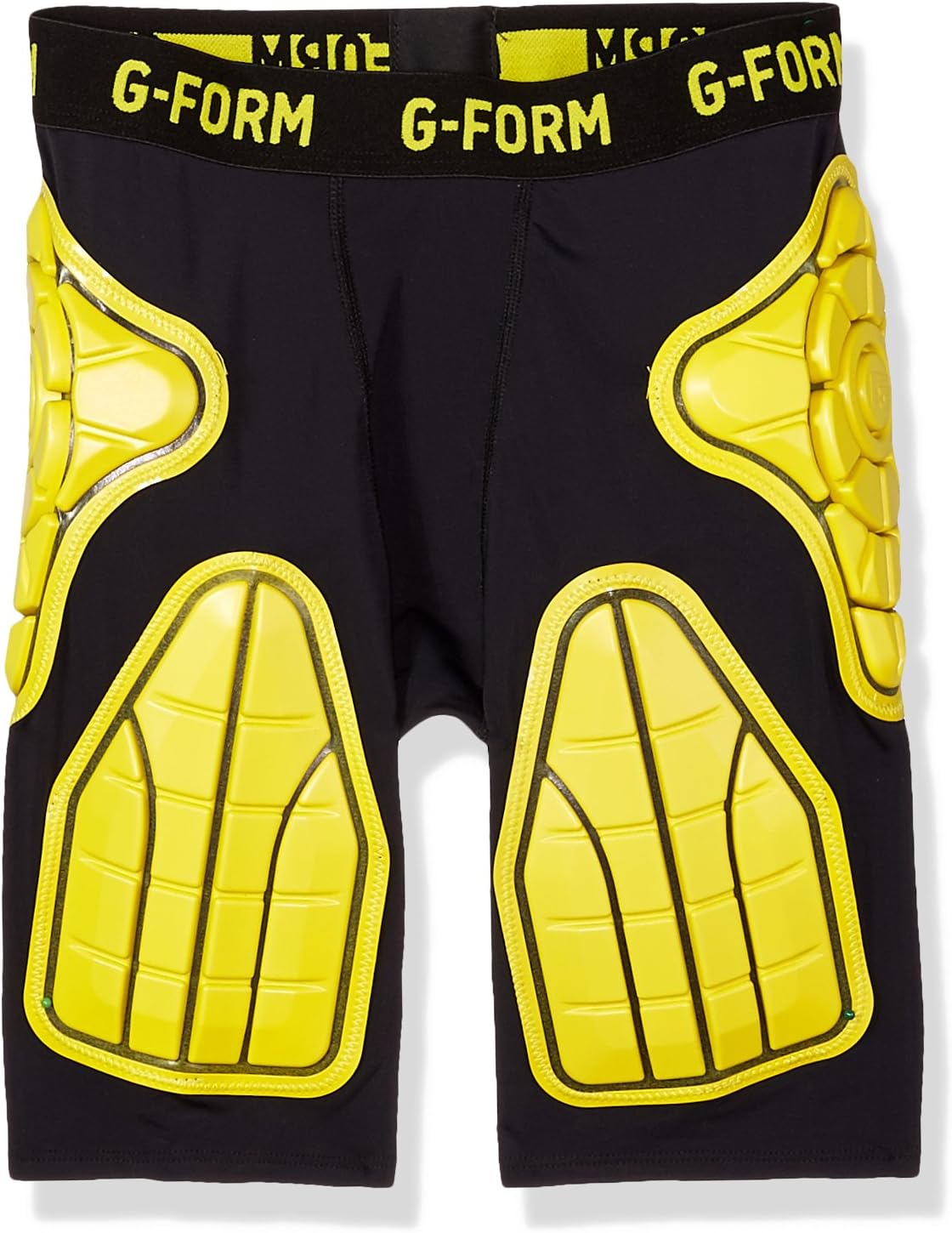 G-Form Pro-T Compression Shorts-Yellow-Adult Small : Clothing, Shoes & Jewelry
