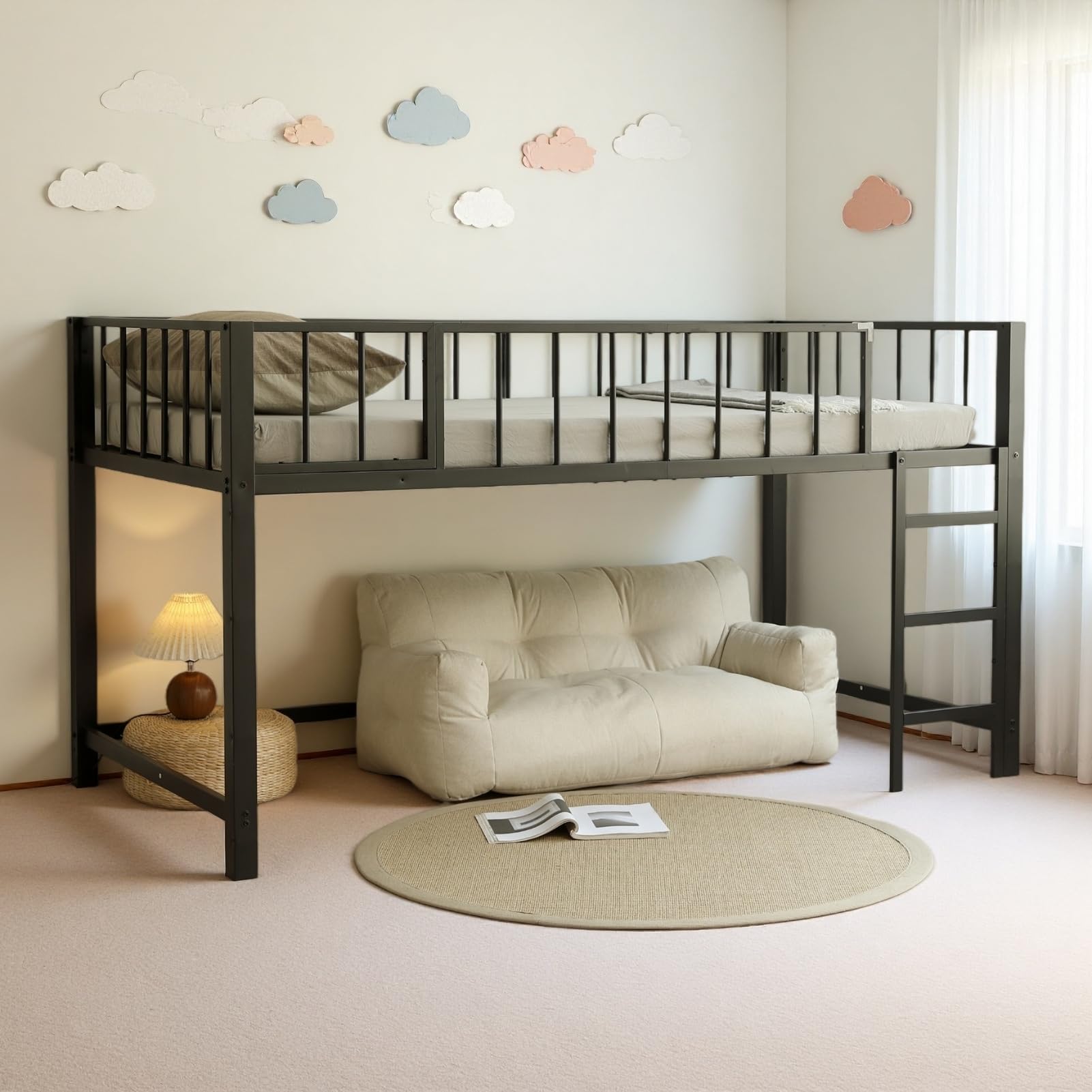 SOFTSEA ロフトベッド(シングル・ロータイプ)