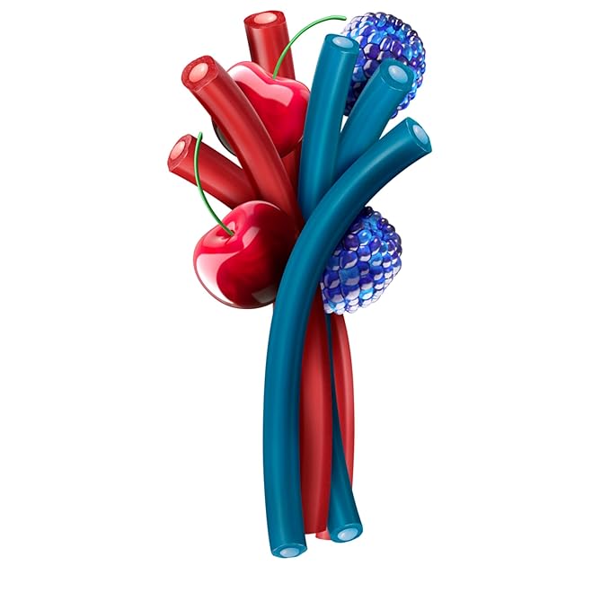 Jolly Rancher Ropes Caramelo Blue Raspberry y Cherry 170 g miniatura 4