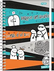 Jandaia - Planner Espiral 175X242mm CD 160Pgs Flork Familia Reunida 2026 FSC