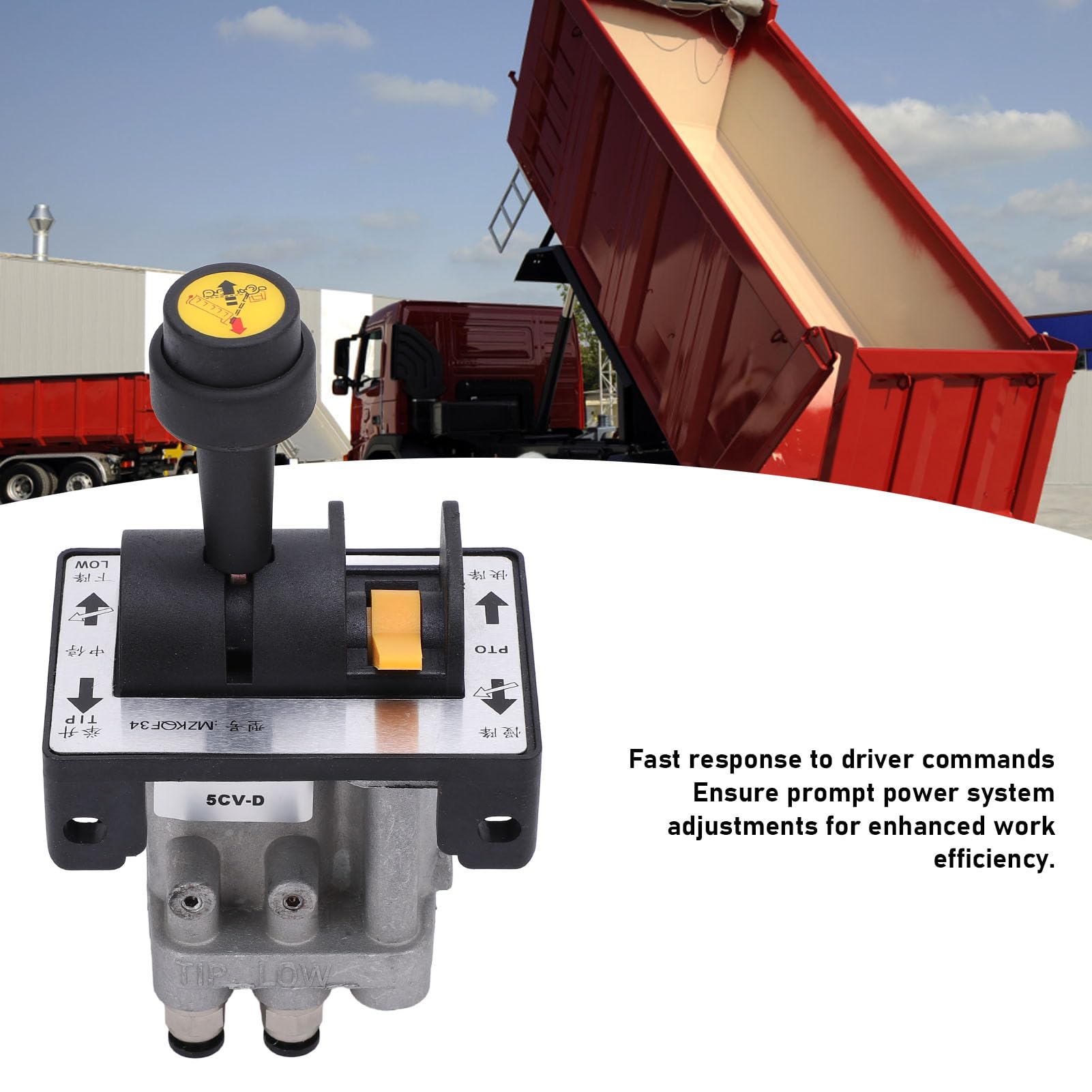 Valvola Di Controllo Ribaltatore Autocarro - Commutatore PTO Per Cassone Ribaltabile - Foto 11