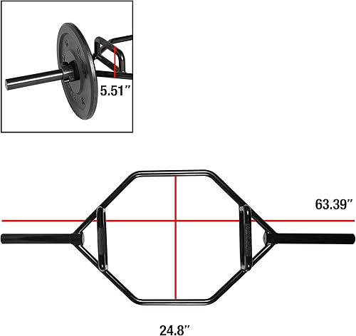 Miniatura 6 de CAP Barbell Barra trampa olímpica, varios estilos