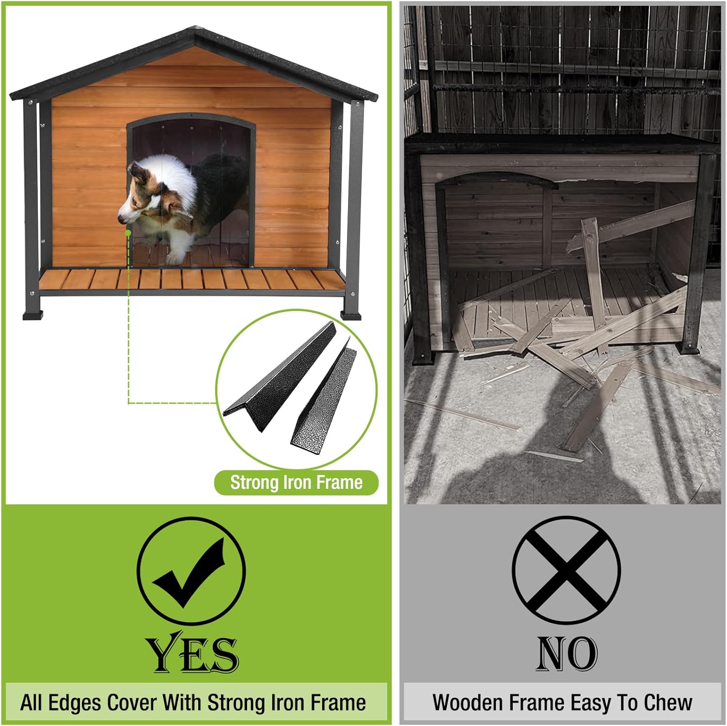 The Ultimate Dog House: Weatherproof Comfort for Every Pup!