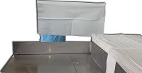 ZONALOOK Egyszer Használatos Fodrász Szalon Törlőkendő 40x80cm 100db Fehér 4