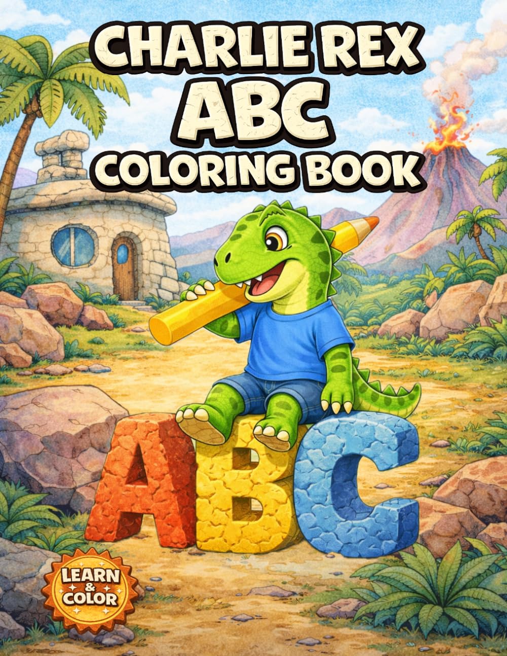 Charlie Rex ABC Coloring Book